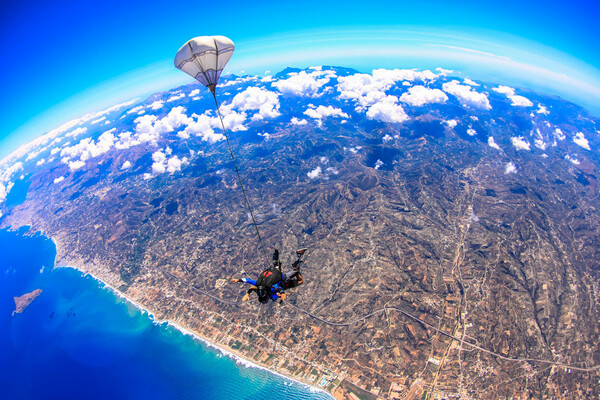 Skydive Athens στην Κωπαΐδα
