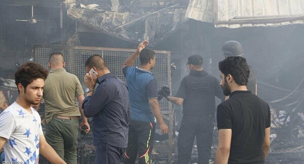 Νέα σφαγή στη Βαγδάτη την ημέρα της επίσκεψης Ολάντ: Στους 32 οι νεκροί από έκρηξη σε πολυσύχναστη πλατεία (εικόνες)