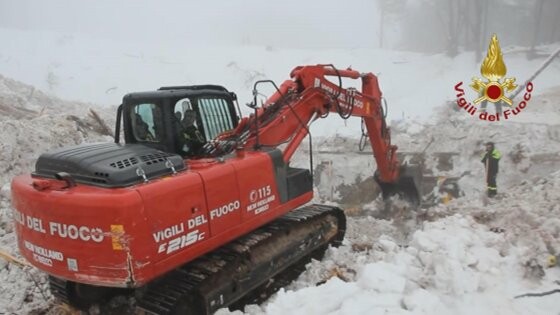 Ιταλία: Στους 14 οι νεκροί στο ξενοδοχείο - 15 οι αγνοούμενοι