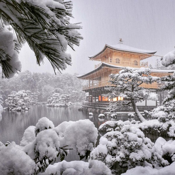 Λευκές μέρες στο Κιότο