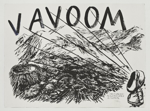 Ο πολυφωνικός και ανισόρροπος κόσμος του Raymond Pettibon