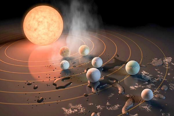 Η τέλεια αρμονία επτά πλανητών εκπλήσσει τους επιστήμονες