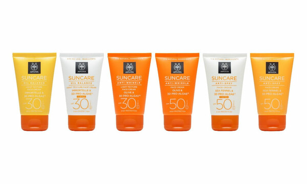 Η APIVITA παρουσιάζει τη νέα σειρά αντηλιακών APIVITA SUNCARE!