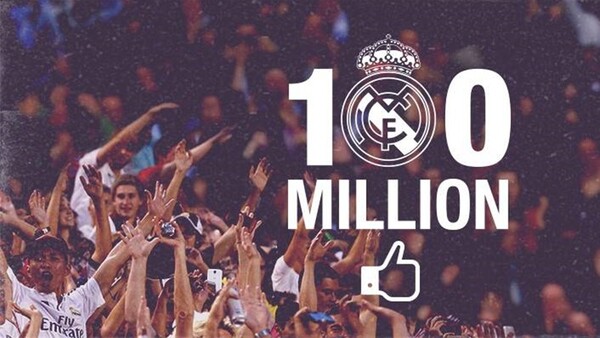 Η Ρεάλ Μαδρίτης έσπασε το ρεκόρ οπαδών στο Facebook- Ξεπέρασε τους 100 εκατομμύρια ακολούθους