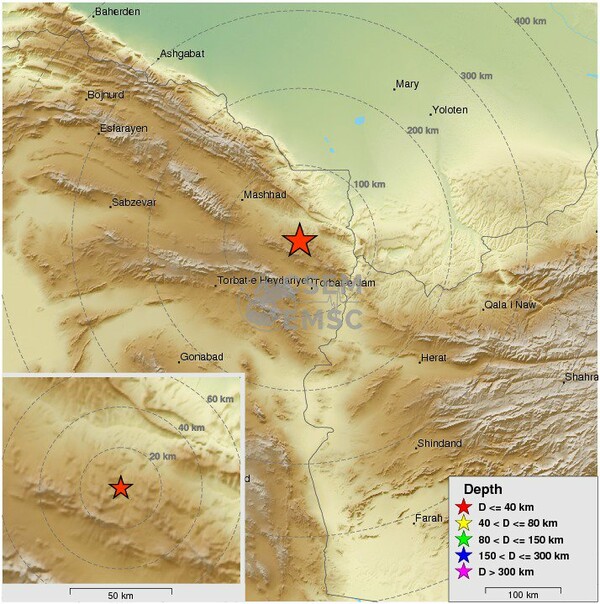 Σεισμός 6,1 Ρίχτερ στο Ιράν- Φόβοι για θύματα σε χωριά και κωμοπόλεις