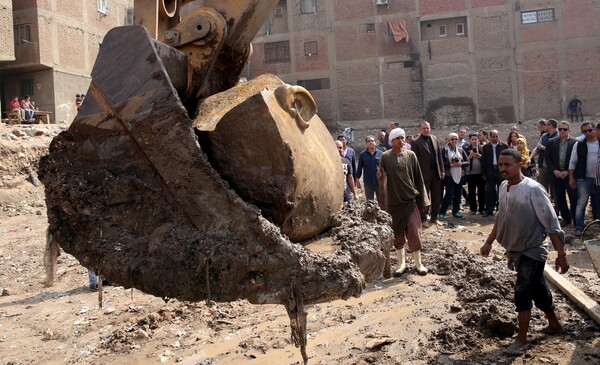 Αντιδράσεις για την ανασκαφή στην Αίγυπτο- Νέα μέτρα από σήμερα στο σημείο που βρέθηκε το άγαλμα του Ραμσή Β'