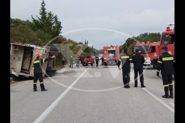 Χανιά: Ένας νεκρός και τρεις τραυματίες σε τροχαίο