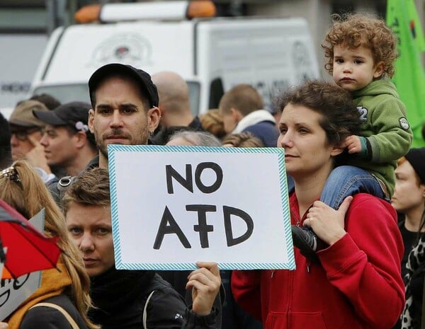 Ανησυχία από τους Εβραίους της Ευρώπης για το ποσοστό του AfD