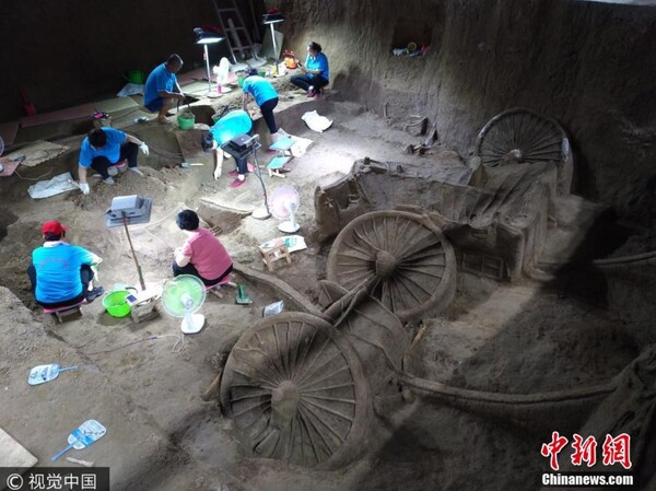 Αρχαία βασιλική «λιμουζίνα» ηλικίας 2.400 ετών βρέθηκε στην Κίνα
