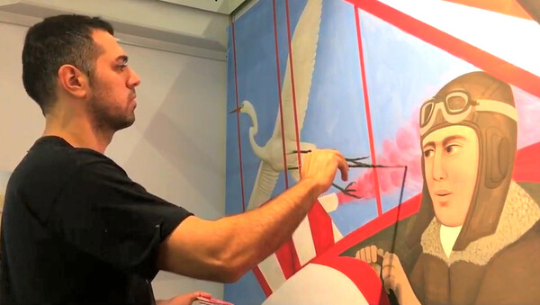 Το νέο mural του Φίκου απέναντι από ένα μπορντέλο στη Λευκωσία