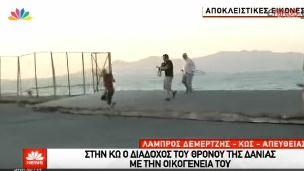 Ρεπόρτερ του Star ήταν στον "αέρα" όταν έκανε ισχυρό μετασεισμό στην Κω - ΒΙΝΤΕΟ