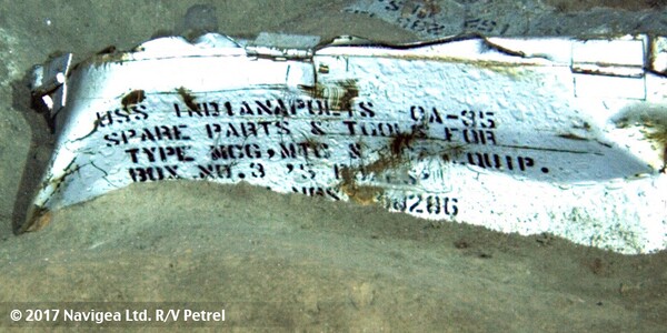 Βρέθηκε θρυλικό ναυάγιο του Β' Παγκοσμίου Πολέμου - Οι φωτογραφίες που δόθηκαν στη δημοσιότητα