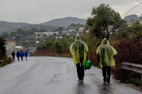 Η Μόρια τον χειμώνα