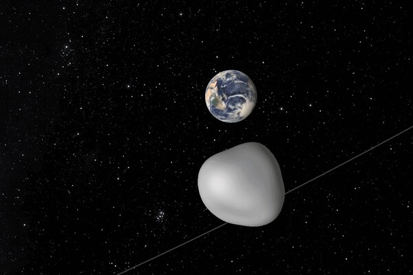 Ένας αστεροειδής στο μέγεθος σπιτιού θα περάσει ξυστά από τη Γη τον Οκτώβριο