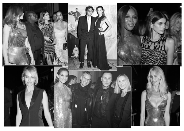 To πάρτι των θρύλων της μόδας - Η Donatella και τα supermodels γιορτάζουν τον θρίαμβο
