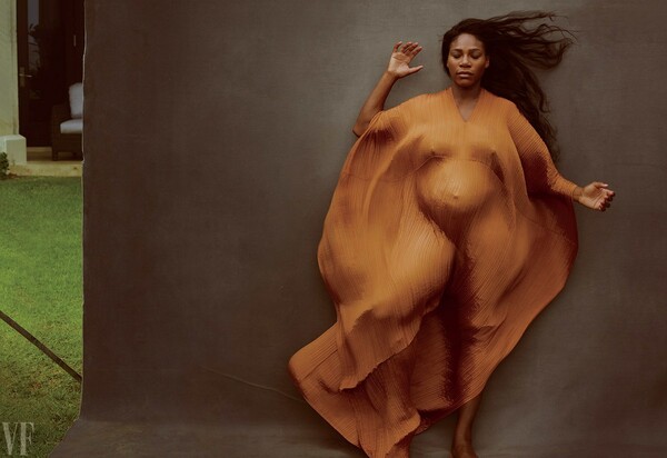 Η έγκυος Σερένα Γουίλιαμς γυμνή για το εξώφυλλο του Vanity Fair