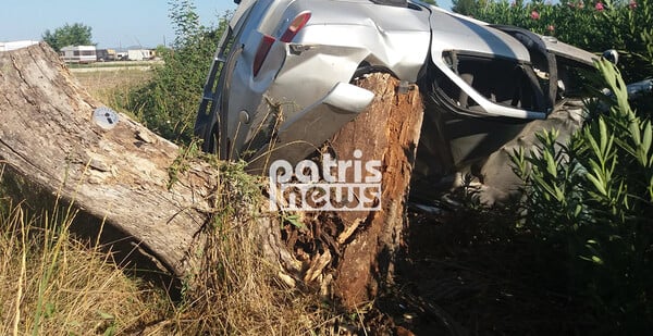 Θανατηφόρο τροχαίο στην Πατρών - Πύργου με θύμα έναν 25χρονο