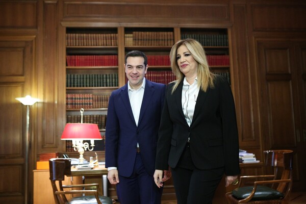 Τσίπρας προς Γεννηματά: «Ναι» σε προοδευτική Συνταγματική Αναθεώρηση