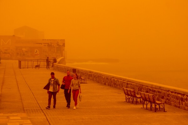 Έως τις 29 Μαρτίου η αφρικανική σκόνη στην Ελλάδα
