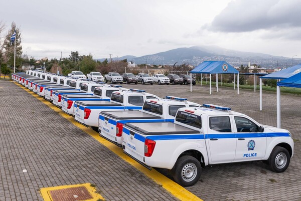 53 νέα φορτηγά οχήματα στον στόλο της Ελληνικής Αστυνομίας 