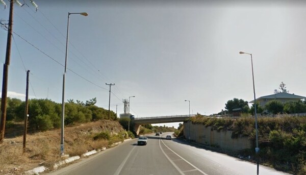 Κρήτη: Ανήλικη έπεσε από γέφυρα στην εθνική οδό Χανίων