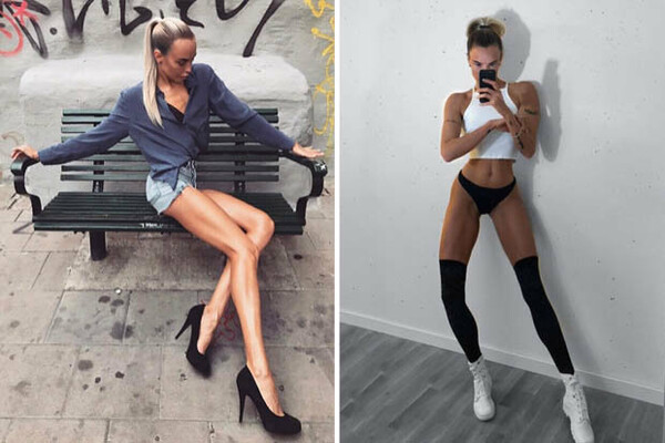 Η Σουηδέζα bodybuilder με τα υπερφυσικά πόδια λέει πως κάποτε δεχόταν bullying για την εμφάνισή της