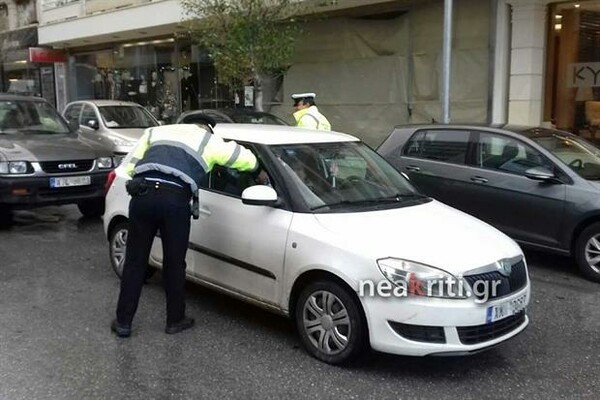 Χανιά: Αλκοτέστ μιας χρήσης μοίρασε στους οδηγούς η τροχαία