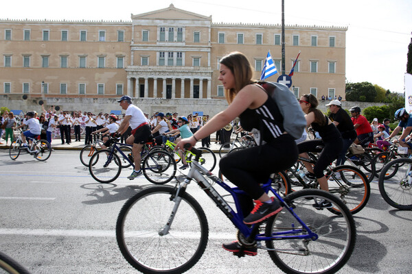 Tην Κυριακή ο 25ος Ποδηλατικός Γύρος της Αθήνας