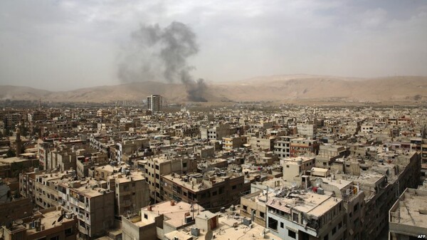 Σφοδρές μάχες εναντίον μαχητών της οργάνωσης Ισλαμικό Κράτος στη νότια Δαμασκό