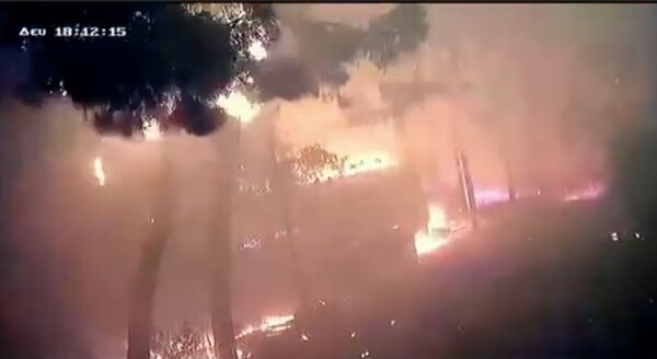 Νέο βίντεο - ντοκουμέντο από τη φονική πυρκαγιά στο Μάτι
