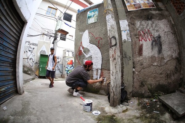 Ο Alex Senna είναι το μεγάλο αστέρι της βραζιλιάνικης street art