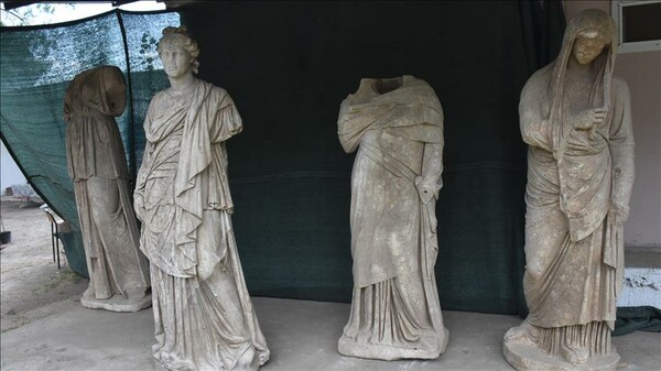 Έξι αρχαία ελληνικά αγάλματα ανακαλύφθηκαν στην Τουρκία