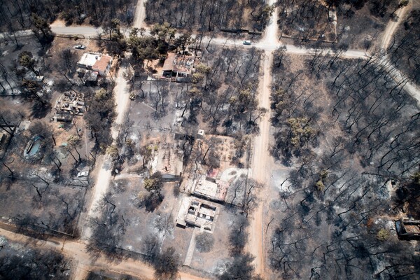 Αστεροσκοπείο Αθηνών: Ολική καταστροφή στο Μάτι - Κάηκε ολοσχερώς το 70% της έκτασης