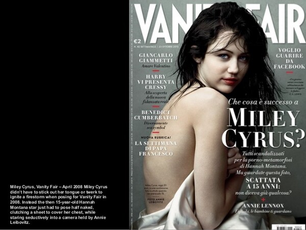 Η Miley Cyrus παίρνει πίσω την απολογία της για την ημίγυμνη φωτογραφία της στο Vanity Fair
