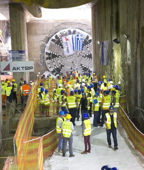 Ολοκληρώθηκαν όλες οι υπόγειες σήραγγες του Μετρό στη Θεσσαλονίκη