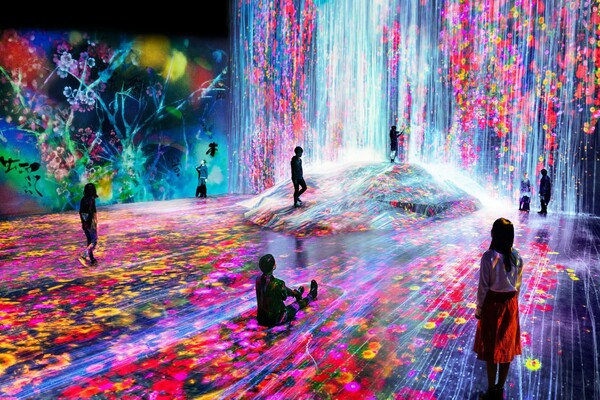 Το πρώτο εξ ολοκλήρου ψηφιακό, ψυχεδελικό μουσείο τέχνης άνοιξε στο Τόκιο
