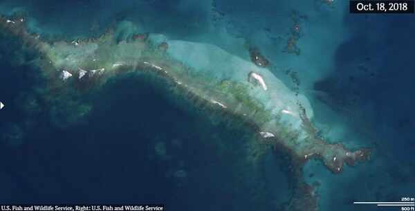 Τυφώνας «έσβησε από τον χάρτη» ένα νησί στη Χαβάη - Το εξαφάνισε σε μια μέρα