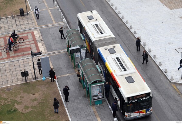Χωρίς λεωφορεία η Θεσσαλονίκη από το απόγευμα - 24ωρη απεργία την Πέμπτη