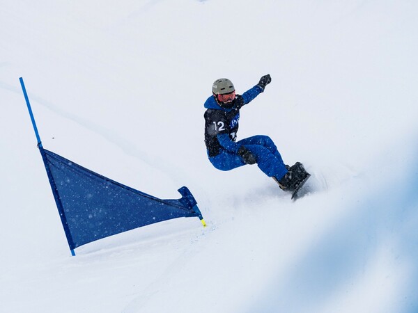 Ο πρώτος Έλληνας Parasnowboarder