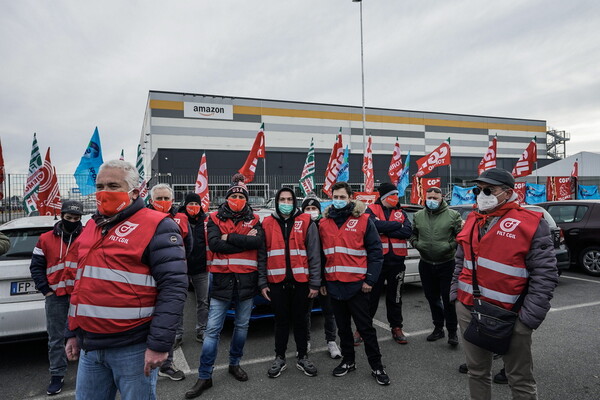 Ιταλία: Απεργούν οι υπάλληλοι της Amazon, έκκληση στους πελάτες να μην κάνουν αγορές