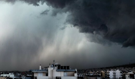 ΕΜΥ - Έκτακτο δελτίο: Επιδείνωση του καιρού με καταιγίδες και χαλάζι