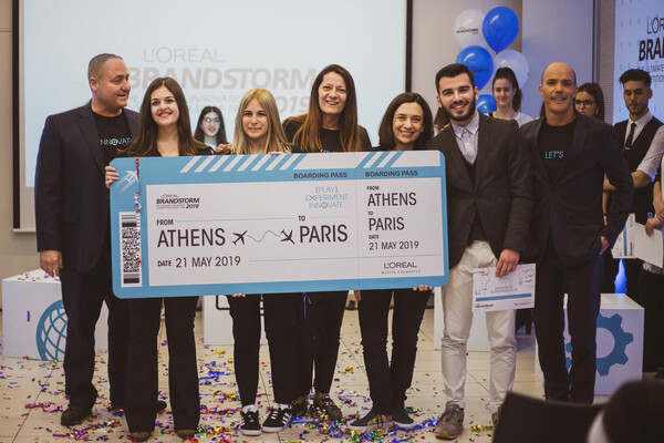 Η L’Oréal Hellas ανακοίνωσε την νικήτρια ομάδα που θα εκπροσωπήσει την χώρα μας στον Παγκόσμιο Φοιτητικό Διαγωνισμό L’ORÉAL BRANDSTORM 2019