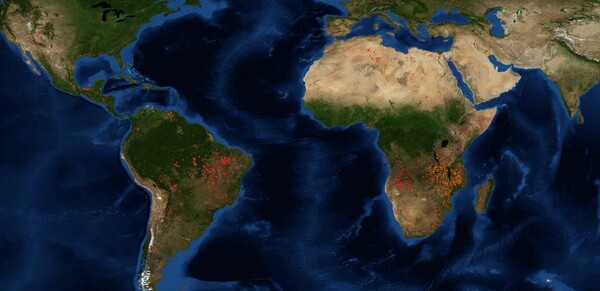 Δεν καίγεται μόνο ο Αμαζόνιος - H Αφρική είναι στα κόκκινα από φωτιές, αλλά, τι συμβαίνει ακριβώς