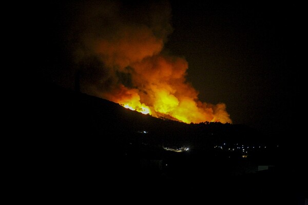 Ηράκλειο: Φωτιά σε αγροτοδασική έκταση