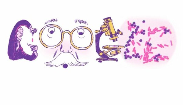 Χανς Κρίστιαν Γκραμ: To Google Doodle τιμά τον σημαντικό Δανό μικροβιολόγο