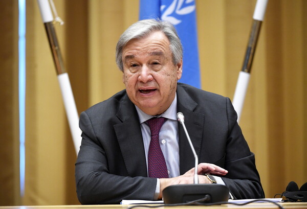Το Πρωτοχρονιάτικο μήνυμα του ΟΗΕ: «Θα συνεχίσουμε να πιέζουμε.Ποτέ δε θα τα παρατήσουμε»