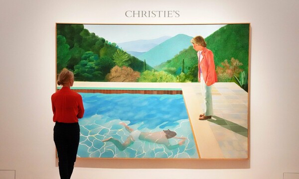 Ο πίνακας του Ντέιβιντ Χόκνεϊ έσπασε ρεκόρ - Το πιο ακριβό έργο καλλιτέχνη εν ζωή