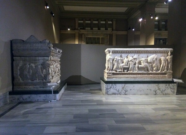 Οι σαρκοφάγοι του Αρχαιολογικού Μουσείου της Κωνσταντινούπολης