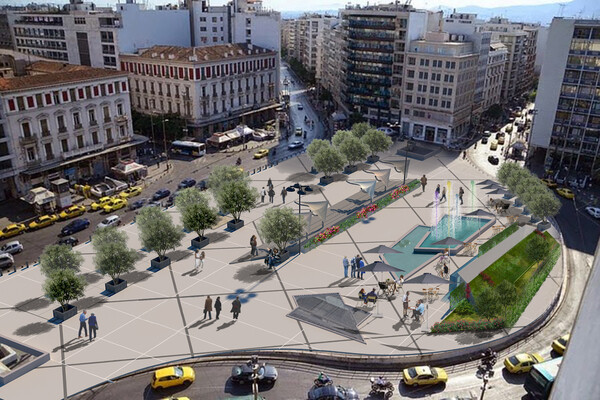Η ανάπλαση της Ομόνοιας - Τι αλλάζει και πώς θα δείχνει η πλατεία μετά τα έργα