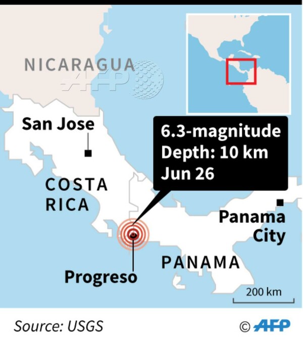 Σεισμός 6,3 Ρίχτερ στον Παναμά - Ζημιές και φόβοι για θύματα